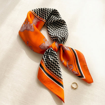 2026 Model 70 Silk-Like Collection Small Square Scarf, High-End Thin Scarf for Spring and Summer Sun Protection, Wholesale from Manufacturer